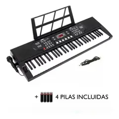 GENERICO - Teclado Órgano Musical 61 Teclas 16 Tonos 10 Ritmos Bd669