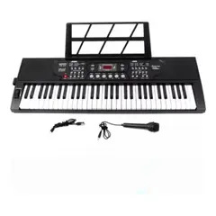 GENERICO - Teclado Órgano Musical 61 Teclas 16 Tonos 10 Ritmos Bd669