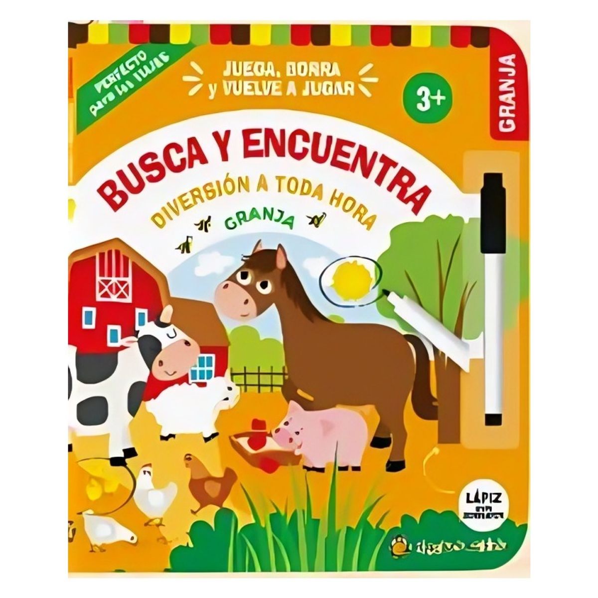 TOP10BOOKS - LIBRO Busca Y Encuentra: La Granja - Busca Y Encuentra: La Granja