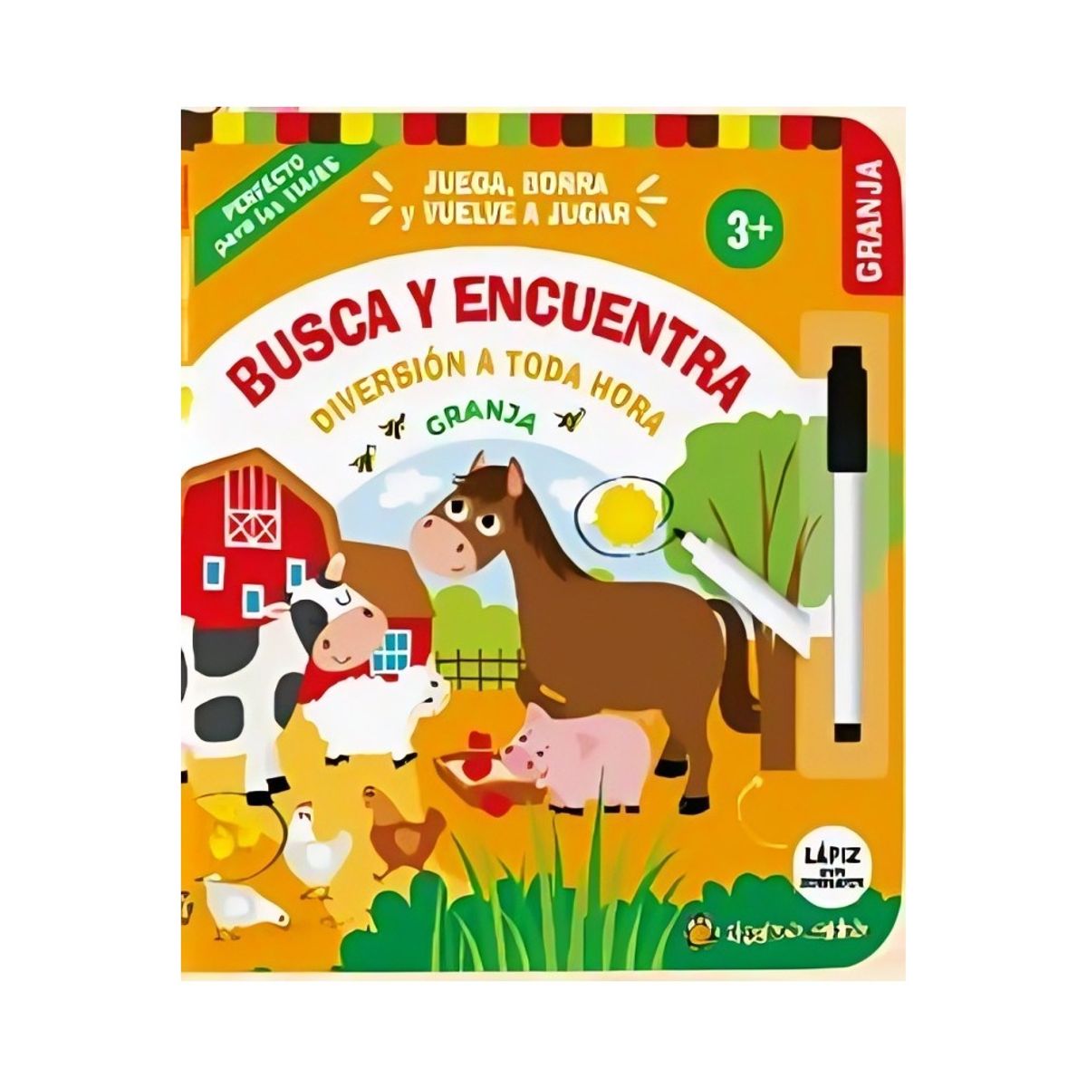 TOP10BOOKS - LIBRO Busca Y Encuentra: La Granja - Busca Y Encuentra: La Granja
