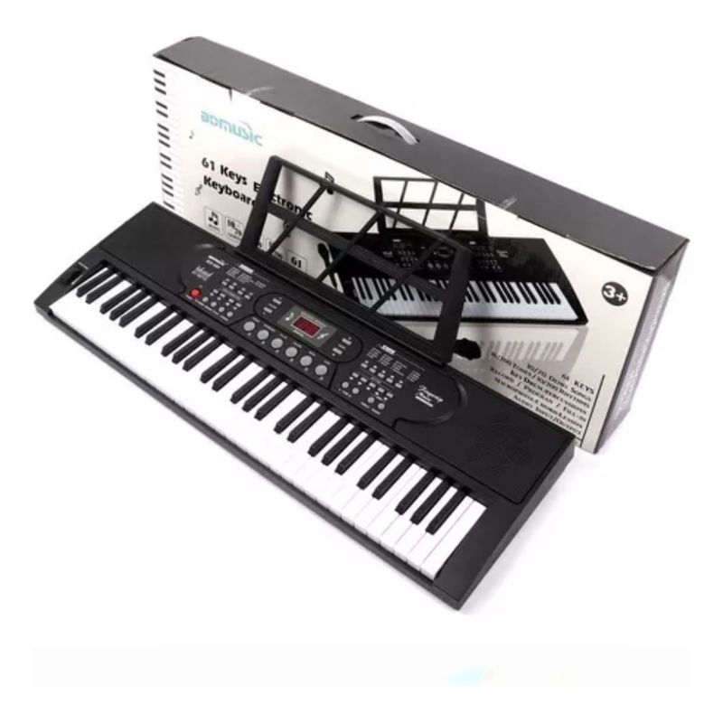 GENERICO - Teclado Órgano Musical 61 Teclas 16 Tonos 10 Ritmos Bd669