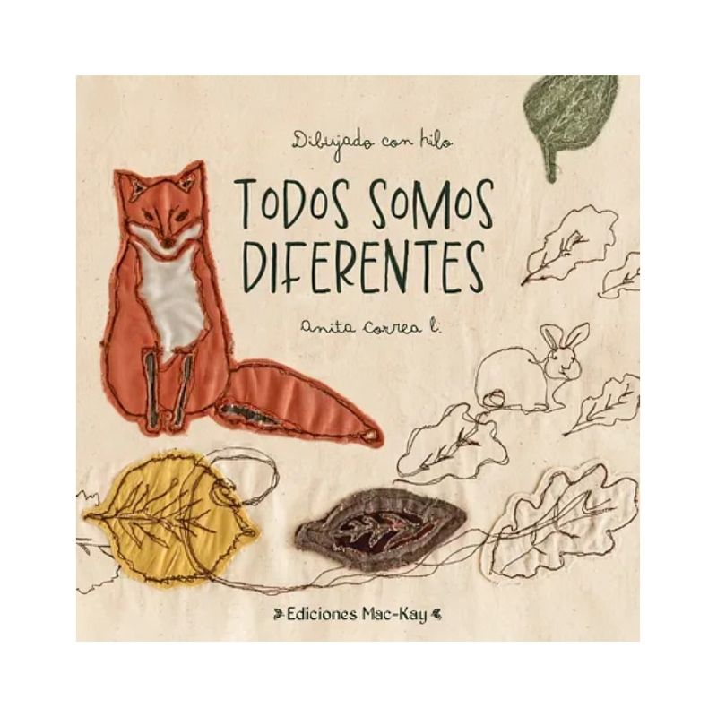 TOP10BOOKS - LIBRO DIBUJANDO CON HILO: TODOS SOMOS DIFERENTES / ANITA CORREA LABARCA / EDICI