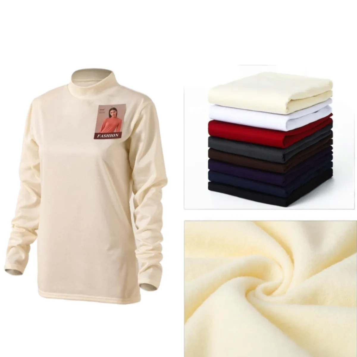 AGW - Pack 3 Camisetas Beatle Polar Mujer Basic