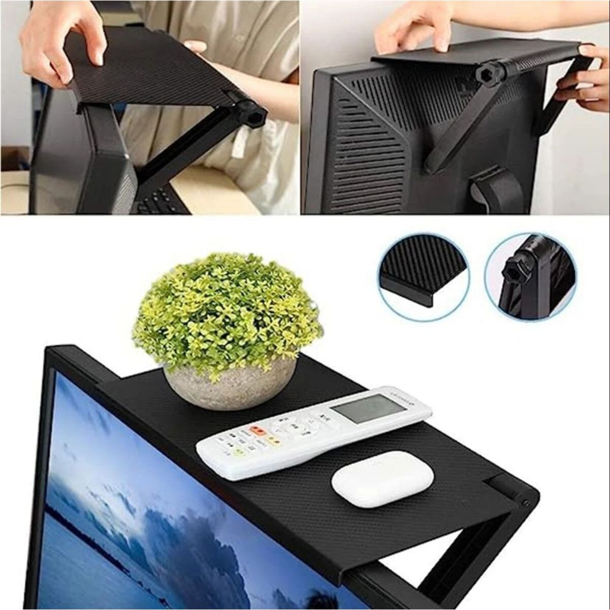 GENERICO - Soporte superior para pantalla de TV ajustable