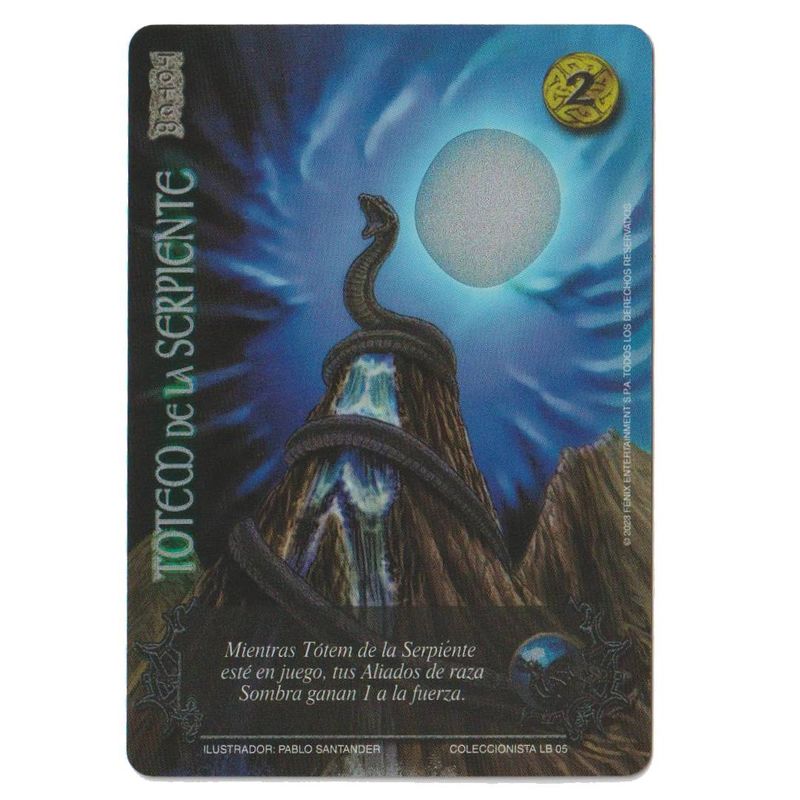 MITOS Y LEYENDAS - Carta Promo Totem de la Serpiente Coleccionista Myl