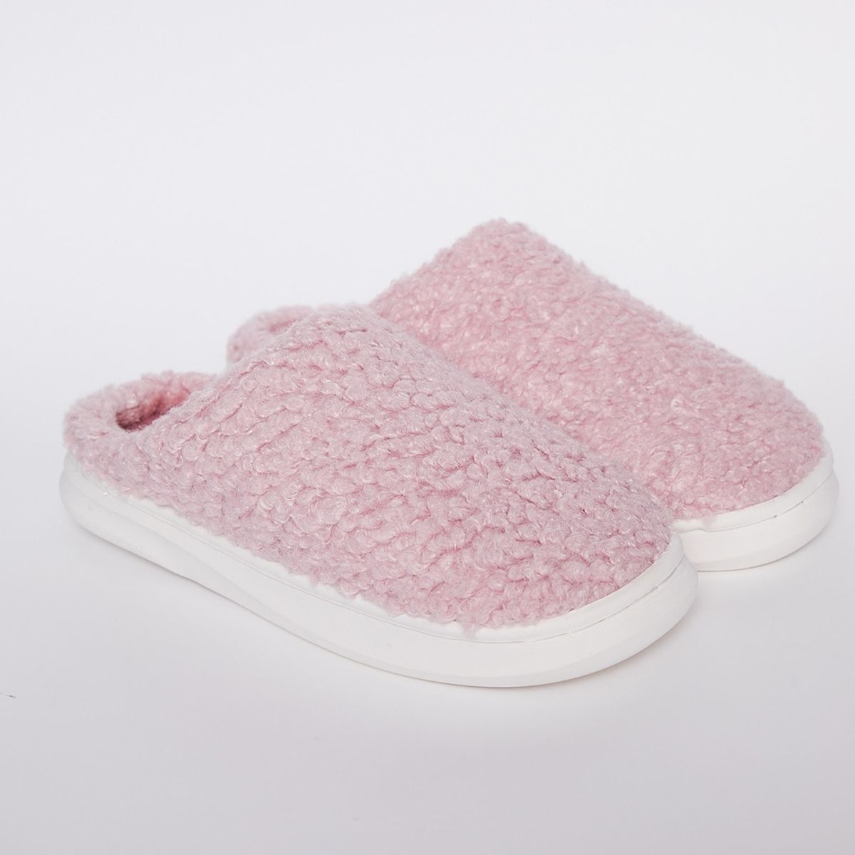 FAMILY SHOP - Pantufla Mujer Rosado Peludo Family Shop