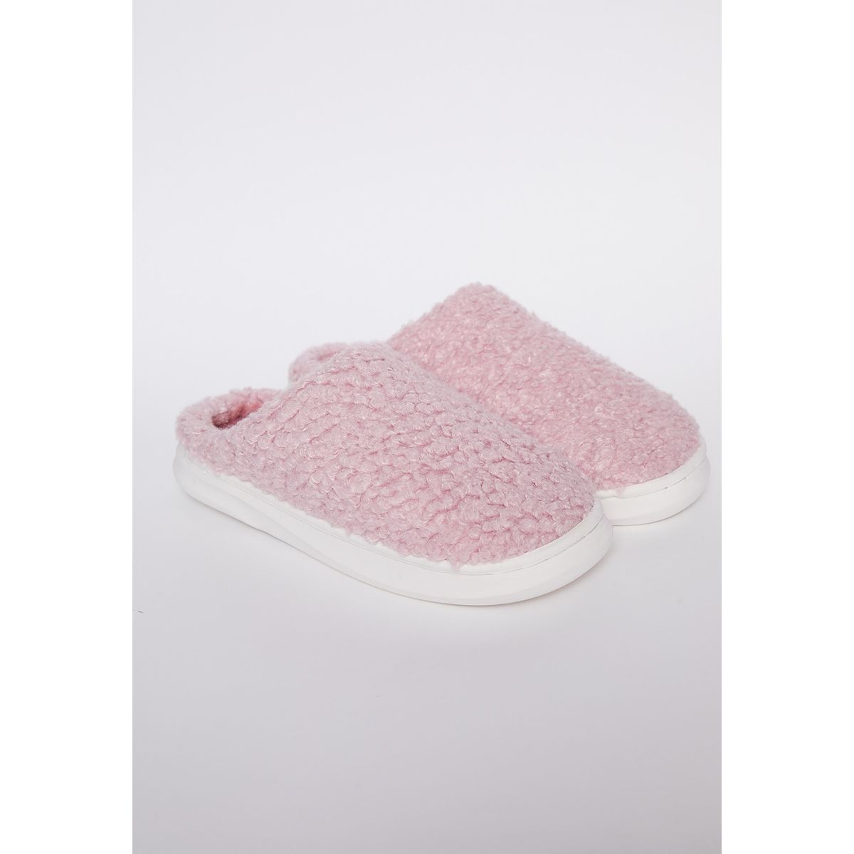 FAMILY SHOP - Pantufla Mujer Rosado Peludo Family Shop