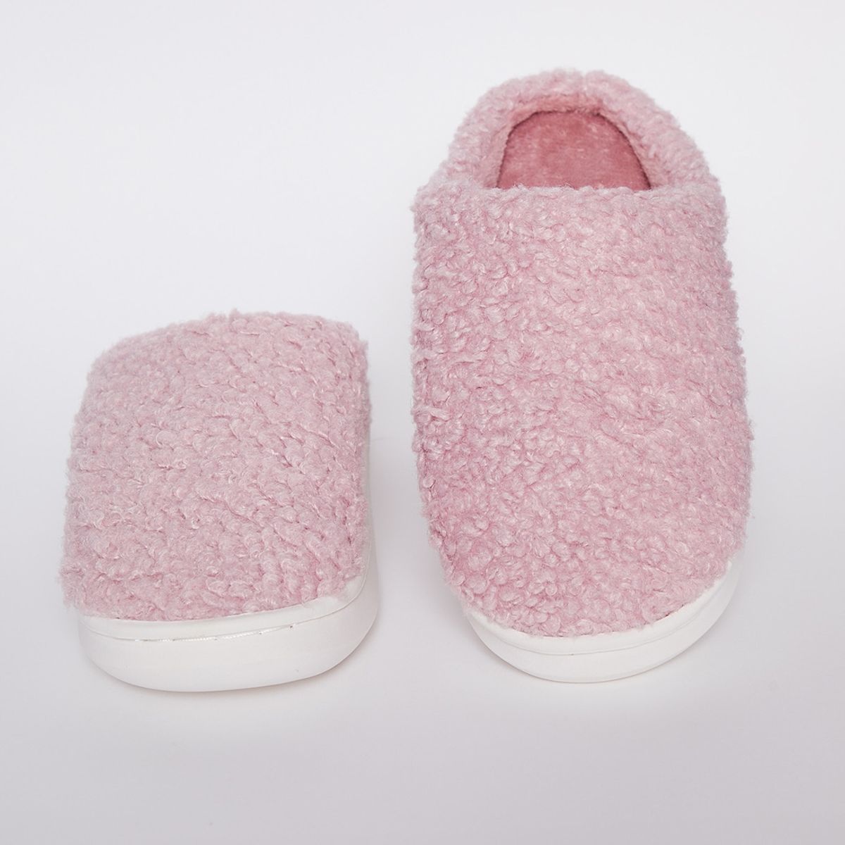 FAMILY SHOP - Pantufla Mujer Rosado Peludo Family Shop