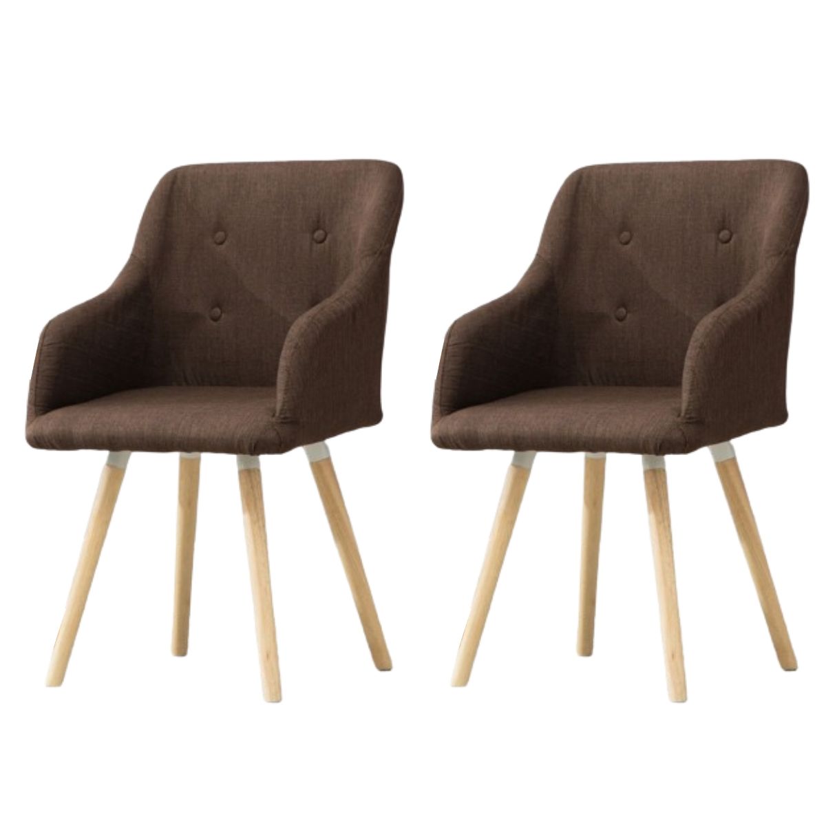 GENERICO - Pack 2 Sitiales Mara Sillón Silla Living Eames