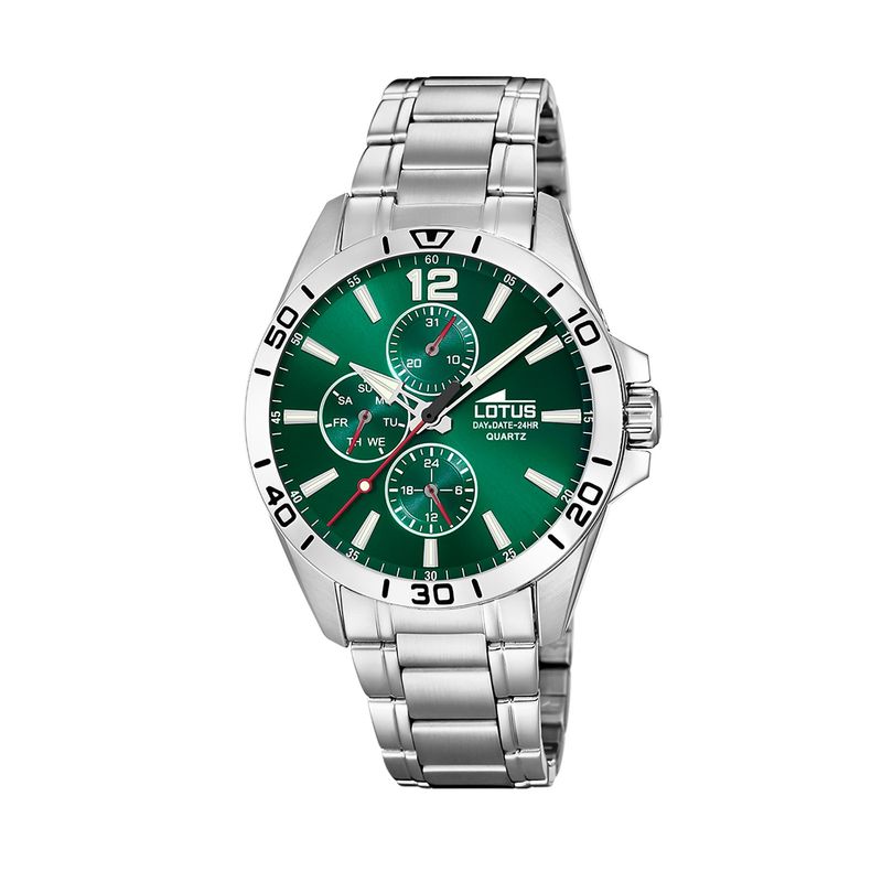LOTUS - Reloj 18812/7 Lotus Verde Hombre Multifuncion
