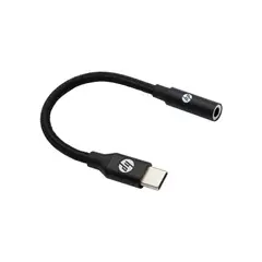 HP - DHC-TC131 ADAPTADOR DE AUDIO USB-C A 35 NEGRO TRENZADO - Negro