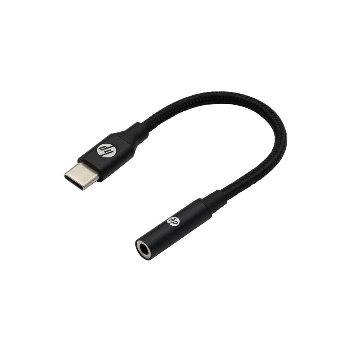 HP - DHC-TC131 ADAPTADOR DE AUDIO USB-C A 3,5 NEGRO TRENZADO