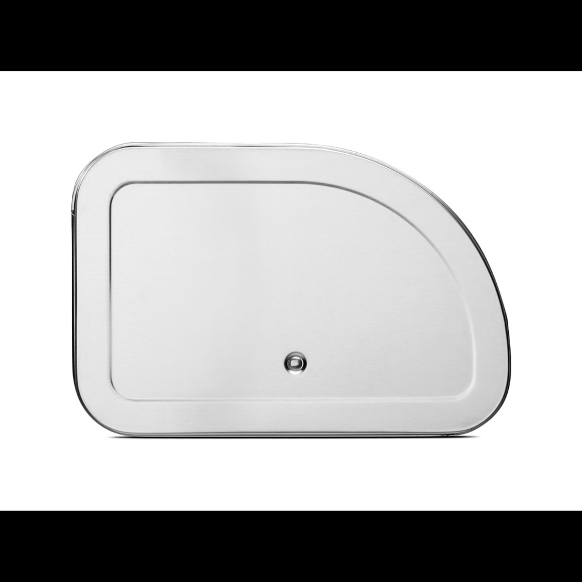 BRABANTIA - Panera de tapa deslizante Mediana Matt Steel BRABANTIA