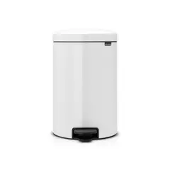 BRABANTIA - Basurero Pedal NewIcon 20 Lt Blanco