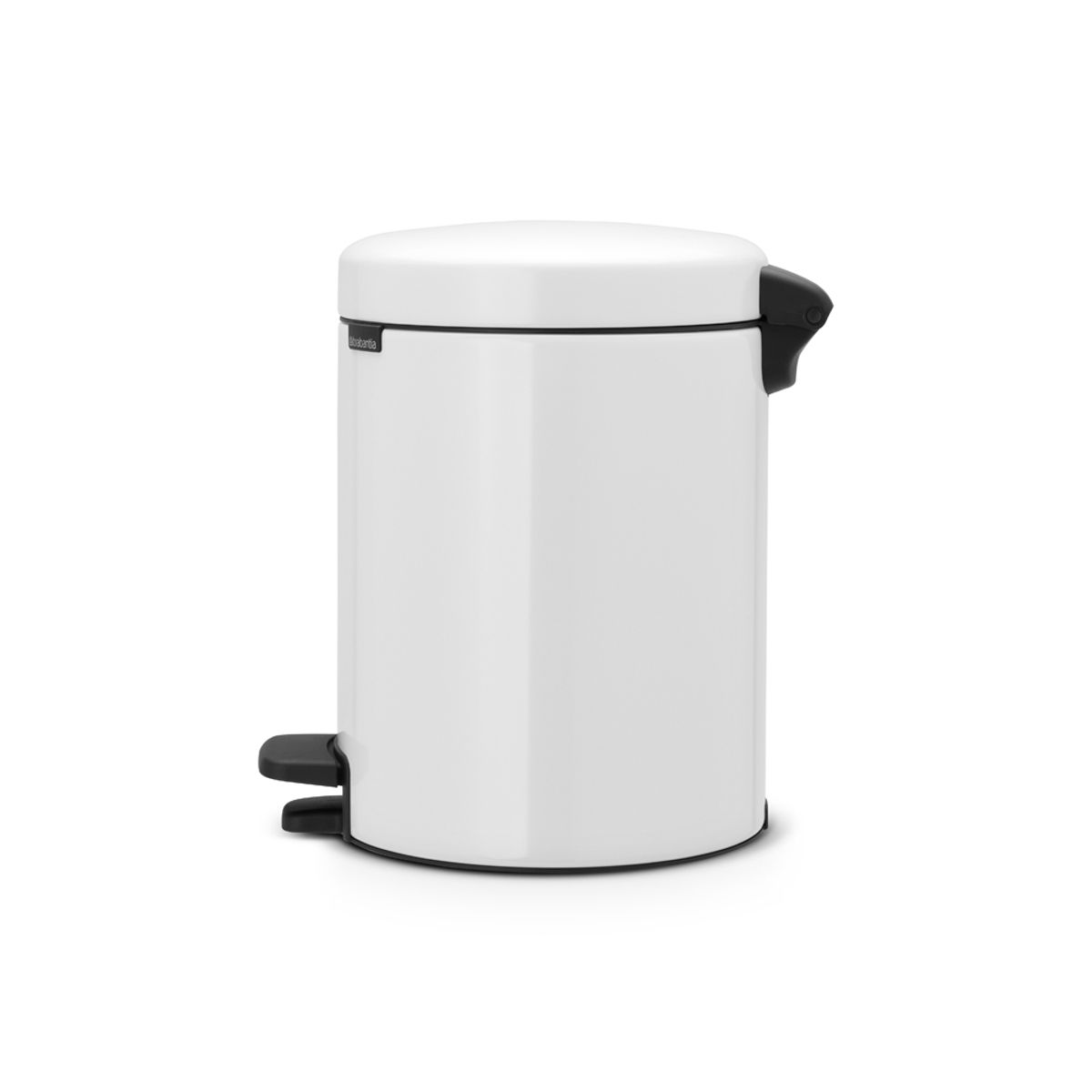 BRABANTIA - Basurero Pedal NewIcon 5 Lt Blanco BRABANTIA