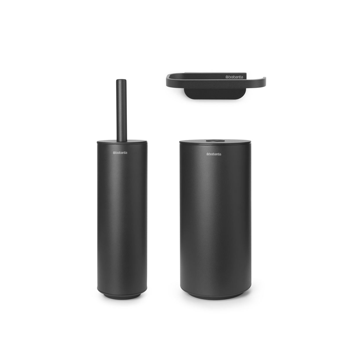 BRABANTIA - Set de 3 accesorios para el baño MindSet Gris BRABANTIA