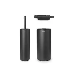 BRABANTIA - Set de 3 accesorios para el baño MindSet Gris