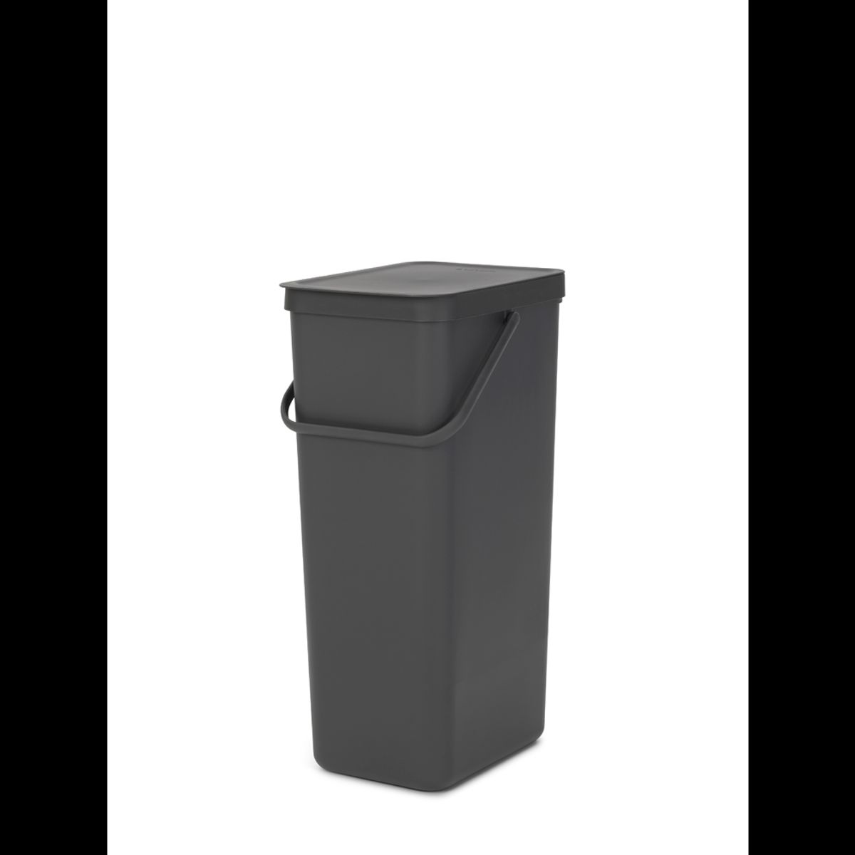 BRABANTIA - Basurero Reciclaje Sort & Go 40 Lt Negro BRABANTIA
