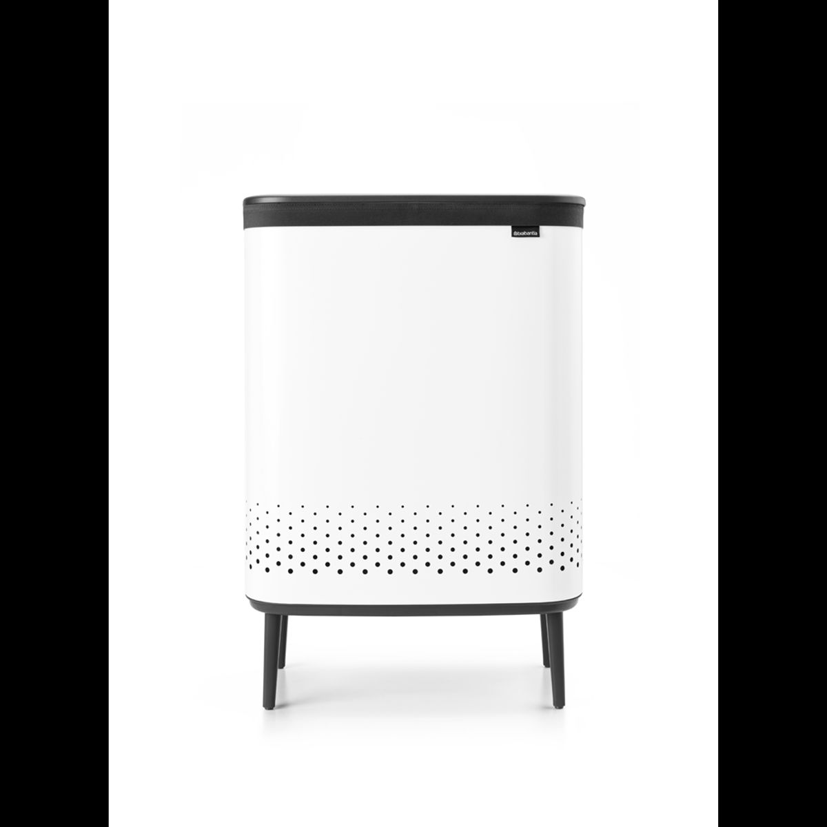BRABANTIA - Contenedor para ropa Bo Hi 2 x 45 Lt Blanco BRABANTIA