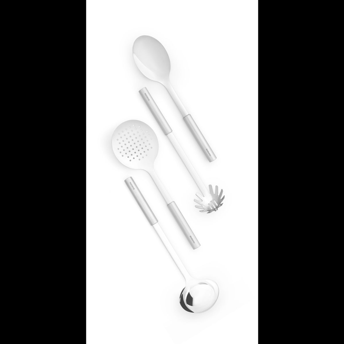 BRABANTIA - Set de utensilios de cocina Profile Plateado BRABANTIA