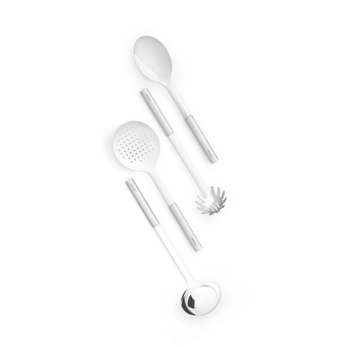 BRABANTIA - Set de utensilios de cocina Profile Plateado BRABANTIA