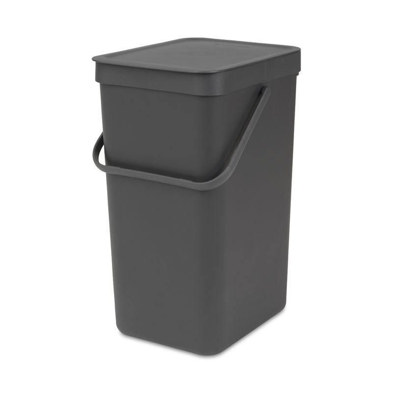 BRABANTIA - Basurero Sort & Go 16 Lt Negro BRABANTIA