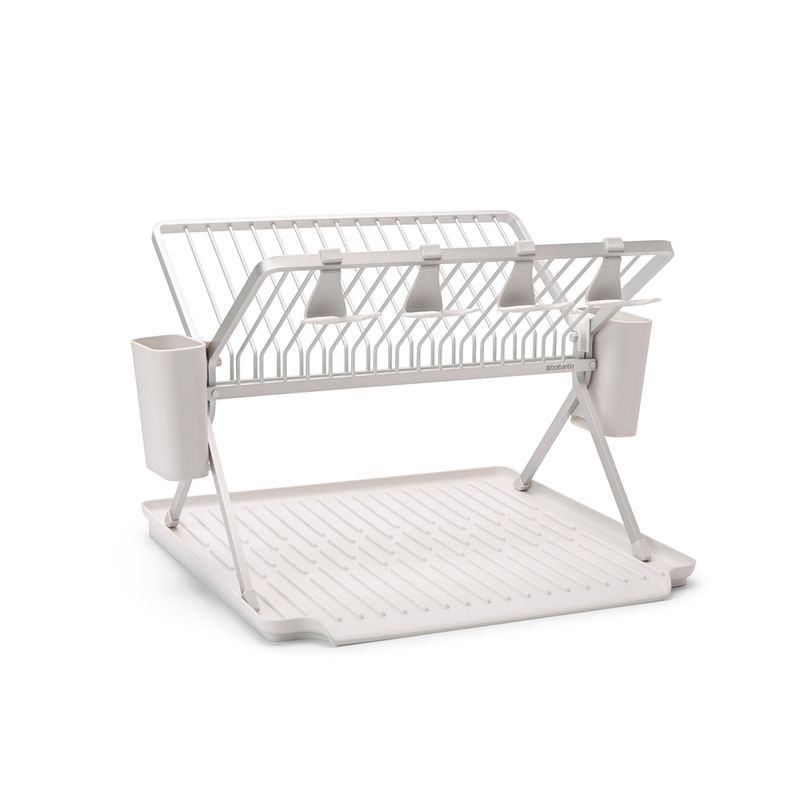 BRABANTIA - Secaplatos plegable grande SinkSide Blanco BRABANTIA