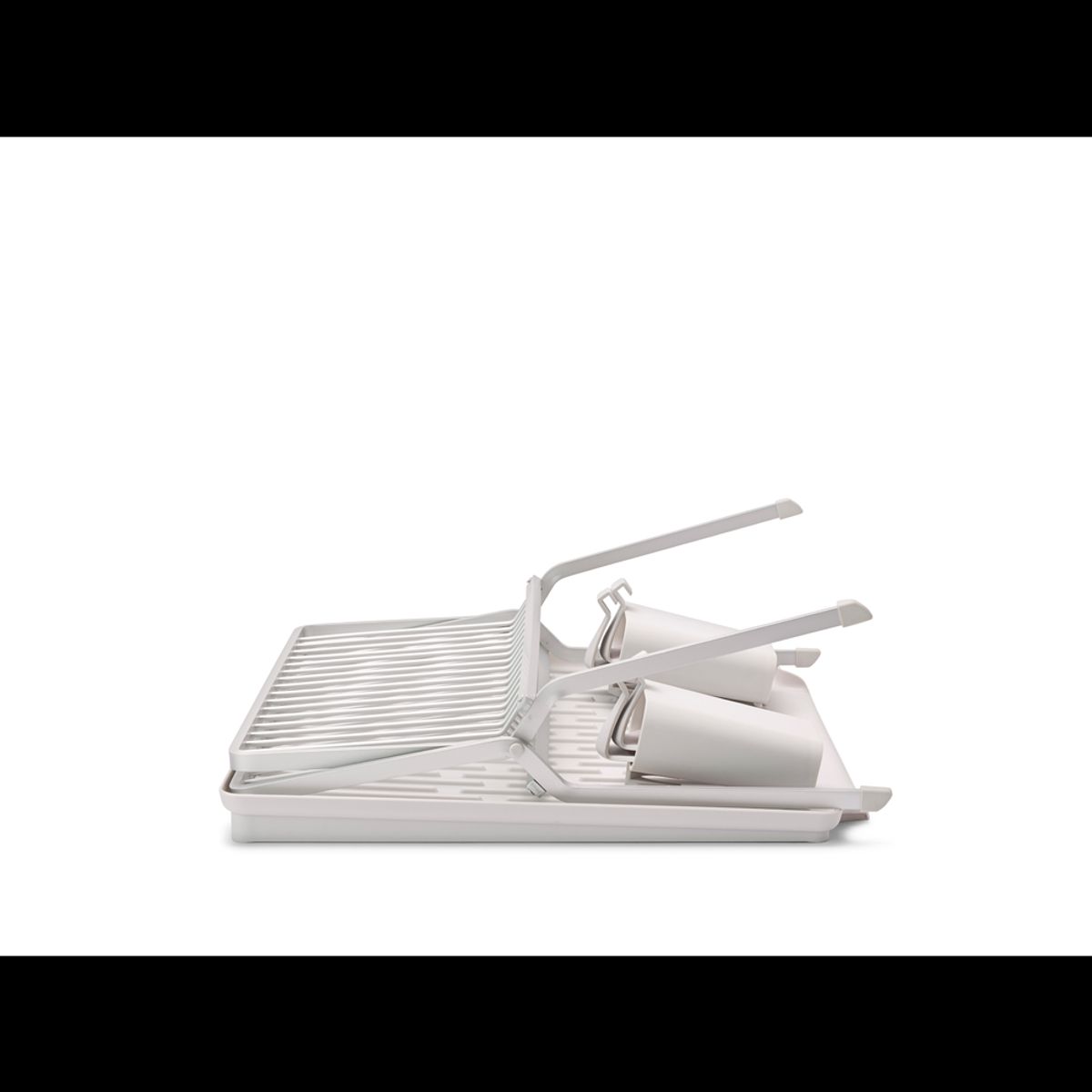 BRABANTIA - Secaplatos plegable grande SinkSide Blanco BRABANTIA