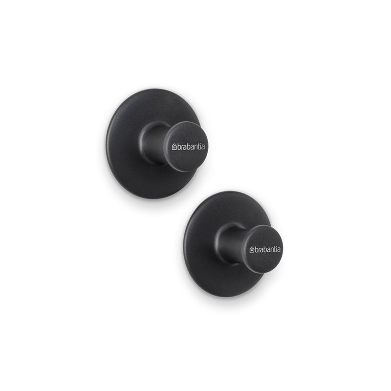BRABANTIA - Set de colgadores para toallas ReNew Gris BRABANTIA