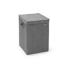 BRABANTIA - Caja apilable para ropa 35 Lt Pepper Black - Negro