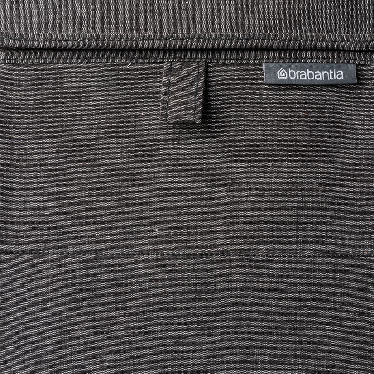 BRABANTIA - Caja apilable para ropa 35 Lt Pepper Black - Negro