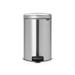 BRABANTIA - Basurero Pedal NewIcon 20 Lt Plateado