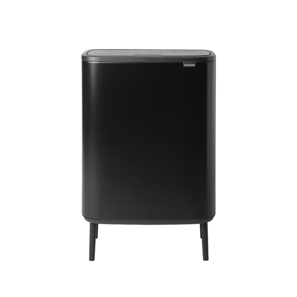 BRABANTIA - Basurero Bo Touch Hi 2 x 30 Lt Negro BRABANTIA