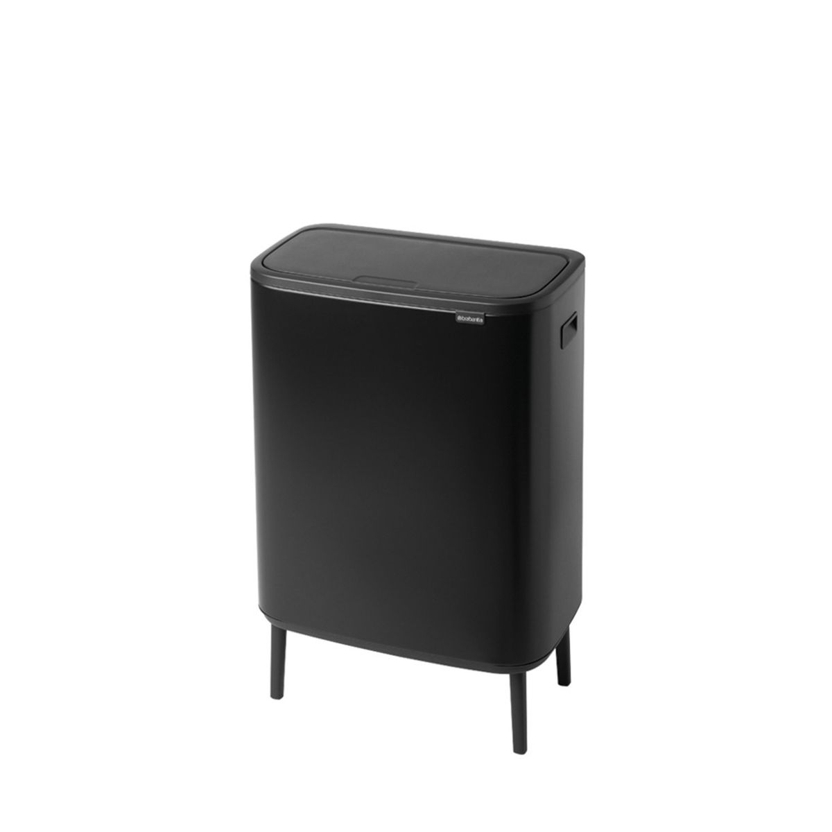BRABANTIA - Basurero Bo Touch Hi 2 x 30 Lt Negro BRABANTIA