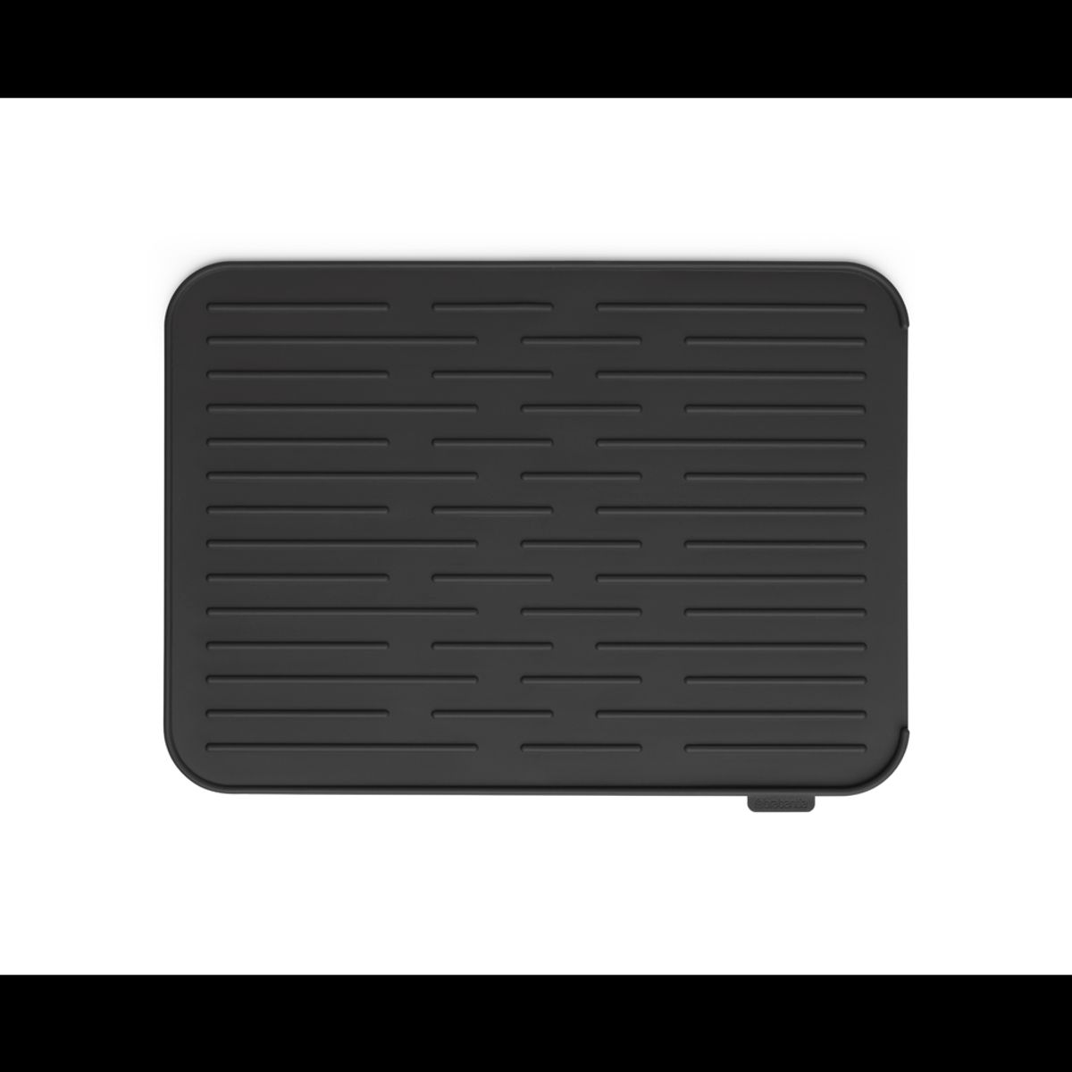 BRABANTIA - Bandeja secaplatos de silicona SinkSide Negro BRABANTIA