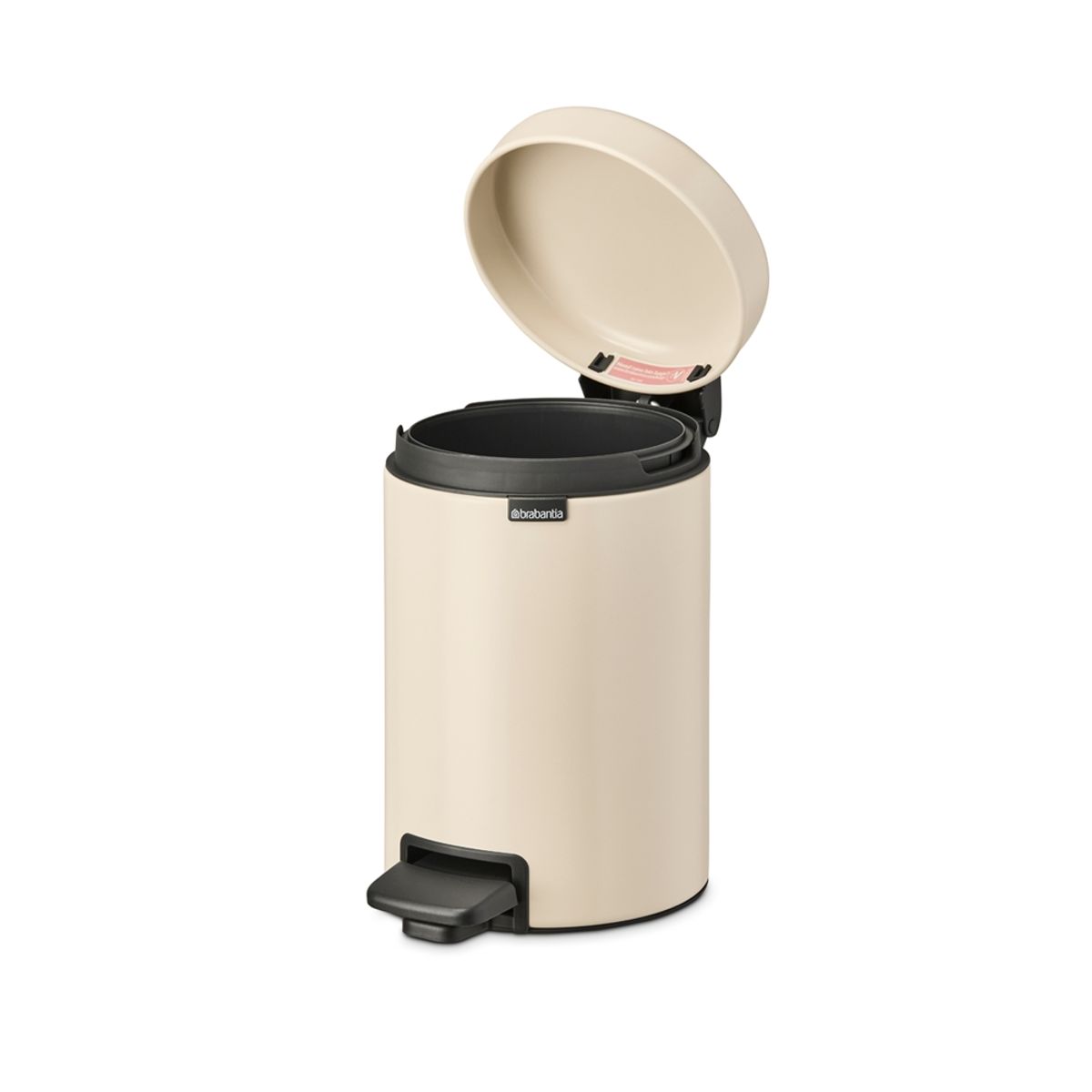 BRABANTIA - Basurero Pedal NewIcon 3 Lt Beige BRABANTIA
