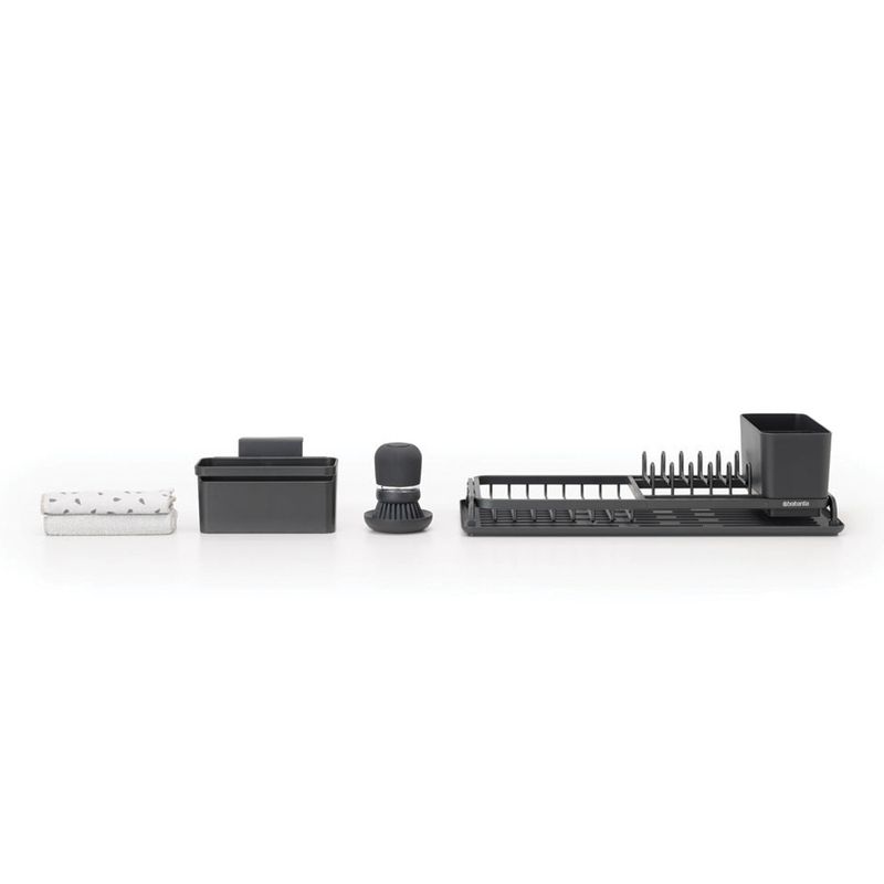BRABANTIA - Set Secaplatos SinkSide 4 piezas Gris BRABANTIA