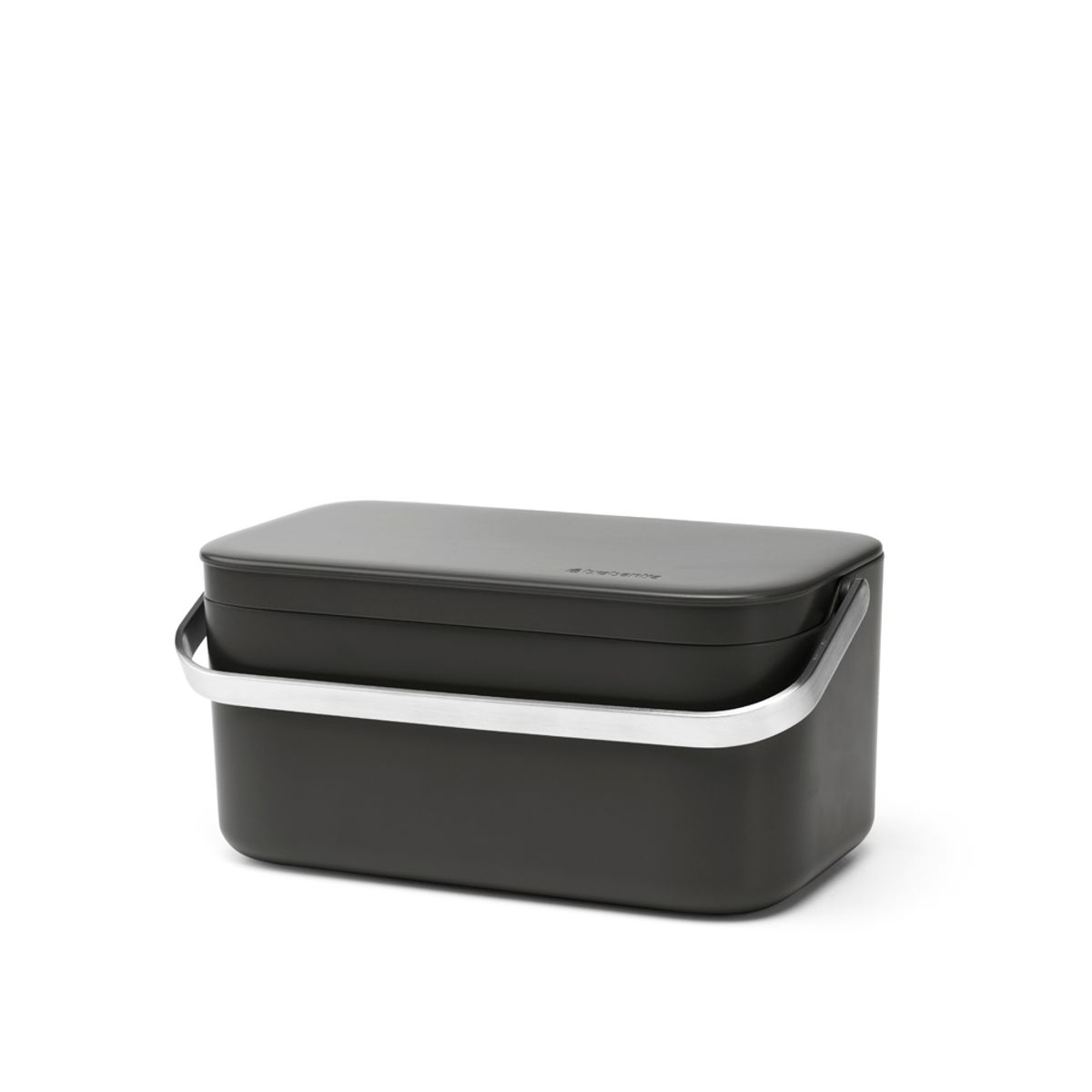 BRABANTIA - Contenedor para desperdicios SinkSide 1,8 Lt Dark Grey - Gris Oscuro