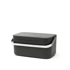 BRABANTIA - Contenedor para desperdicios SinkSide 1,8 Lt Dark Grey - Gris Oscuro