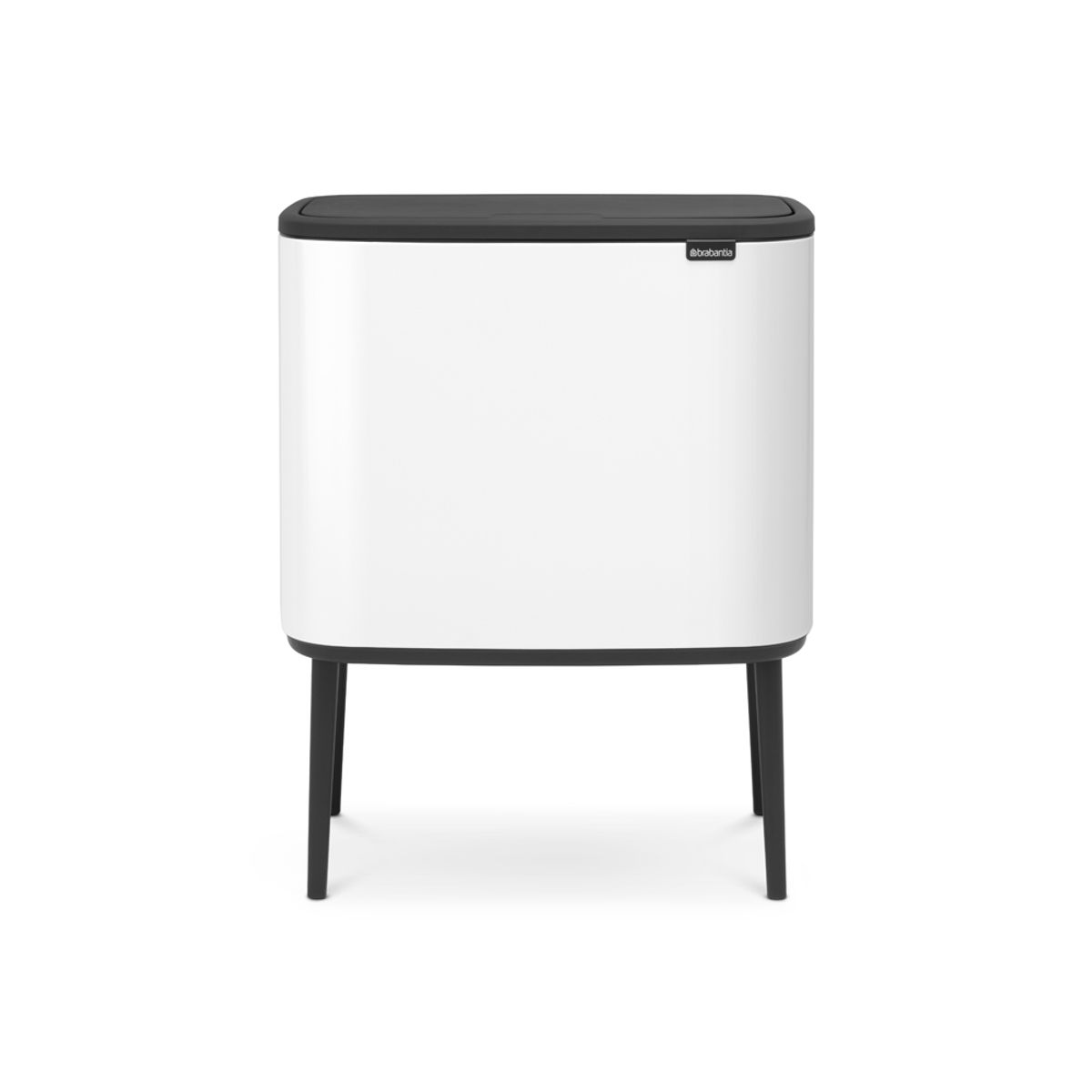 BRABANTIA - Basurero Bo Touch 11 + 23 Lt Blanco BRABANTIA