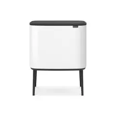 BRABANTIA - Basurero Bo Touch 11 + 23 Lt Blanco