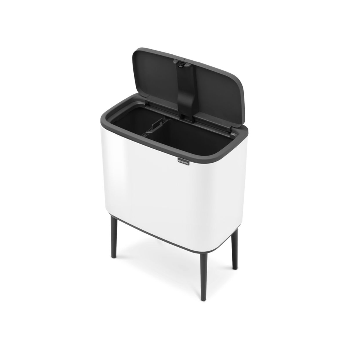 BRABANTIA - Basurero Bo Touch 11 + 23 Lt Blanco BRABANTIA
