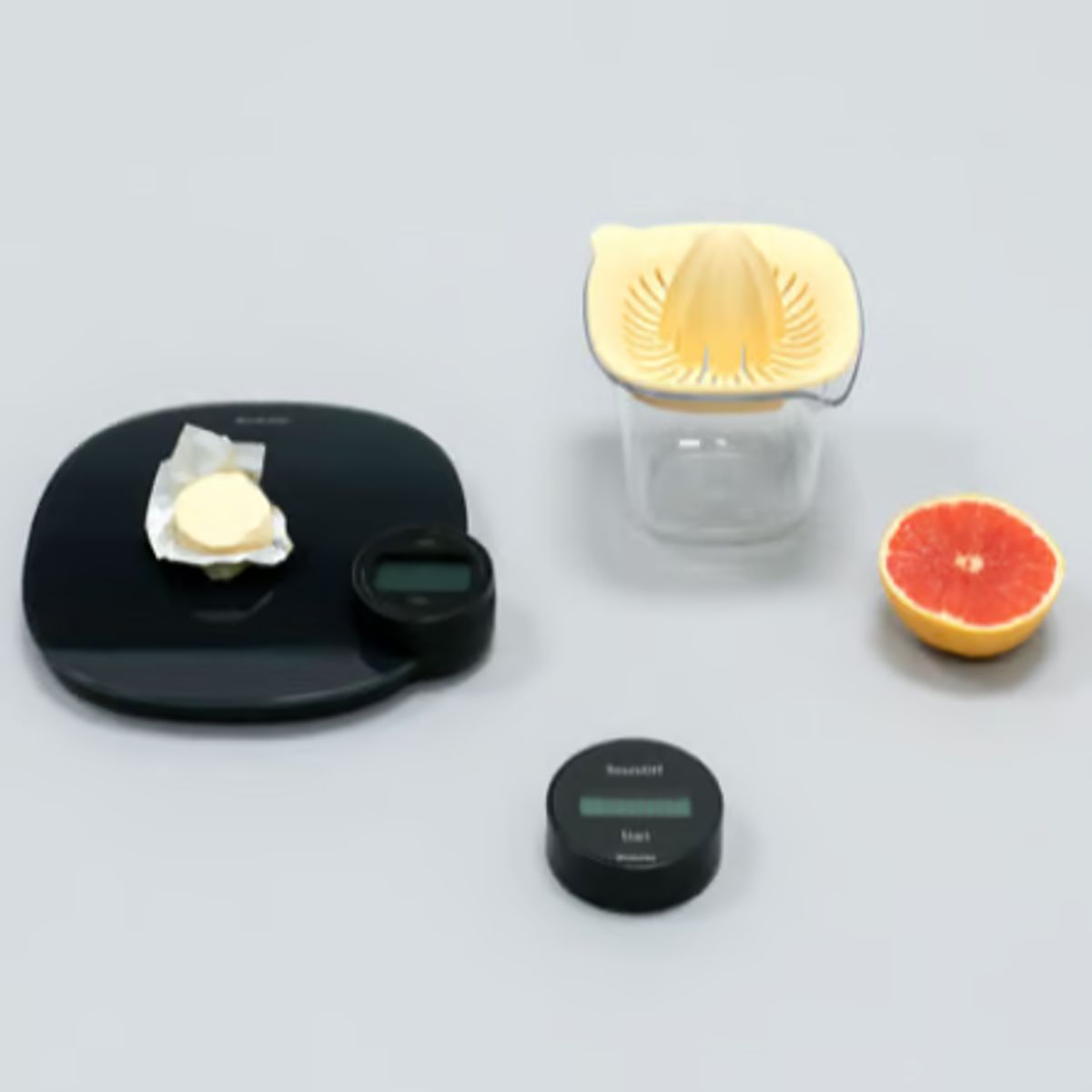 BRABANTIA - Exprimidor con vaso Medidor Tasty+ 500ml Amarillo BRABANTIA