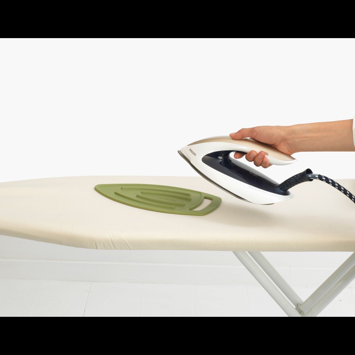 BRABANTIA - Mat de silicona para Planchar Green - Verde