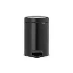 BRABANTIA - Basurero Pedal NewIcon 3 Lt Negro
