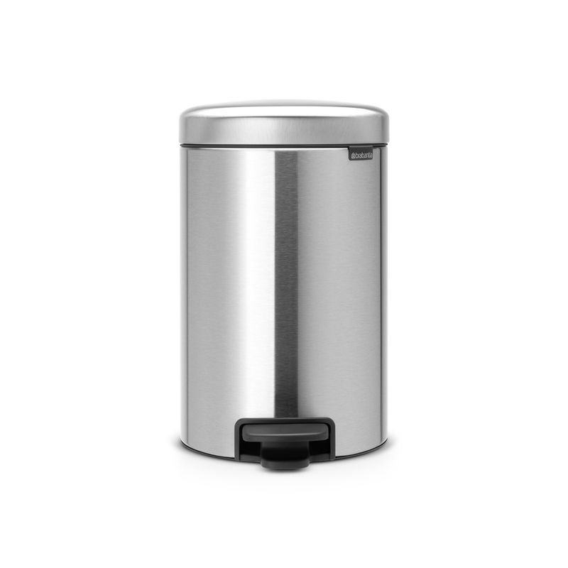 BRABANTIA - Basurero Pedal NewIcon 12 Lt Plateado BRABANTIA