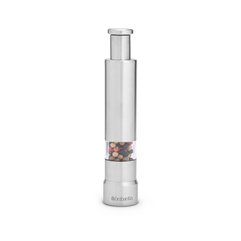 BRABANTIA - Set de Molinillos de Sal y Pimienta Profile Plateado BRABANTIA