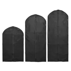 BRABANTIA - Set Fundas para ropa Negro