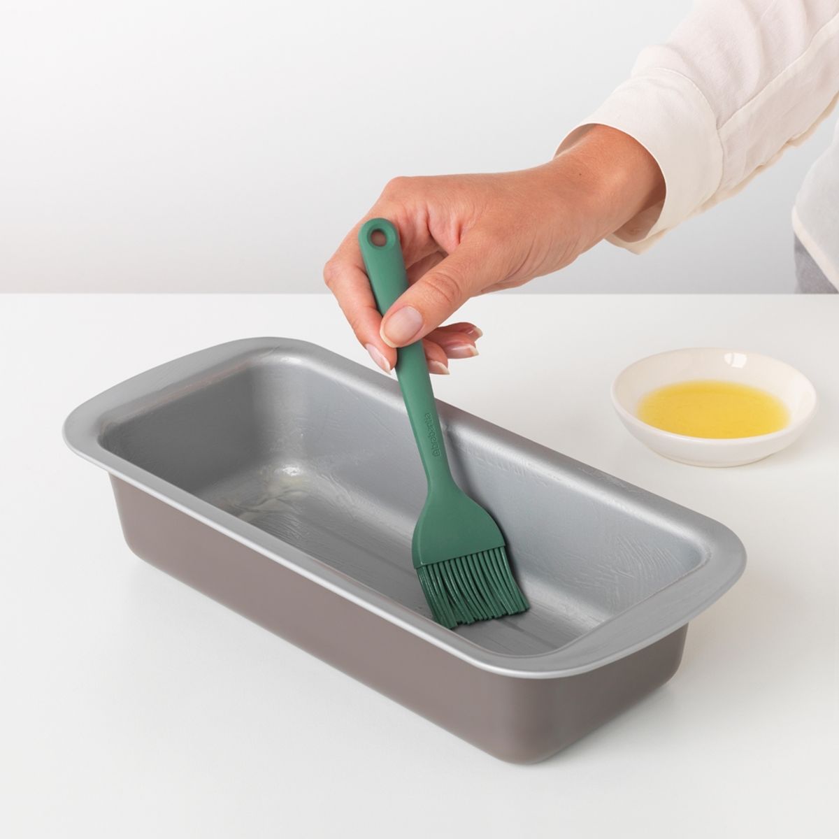 BRABANTIA - Pincel de repostería silicona Tasty Verde BRABANTIA