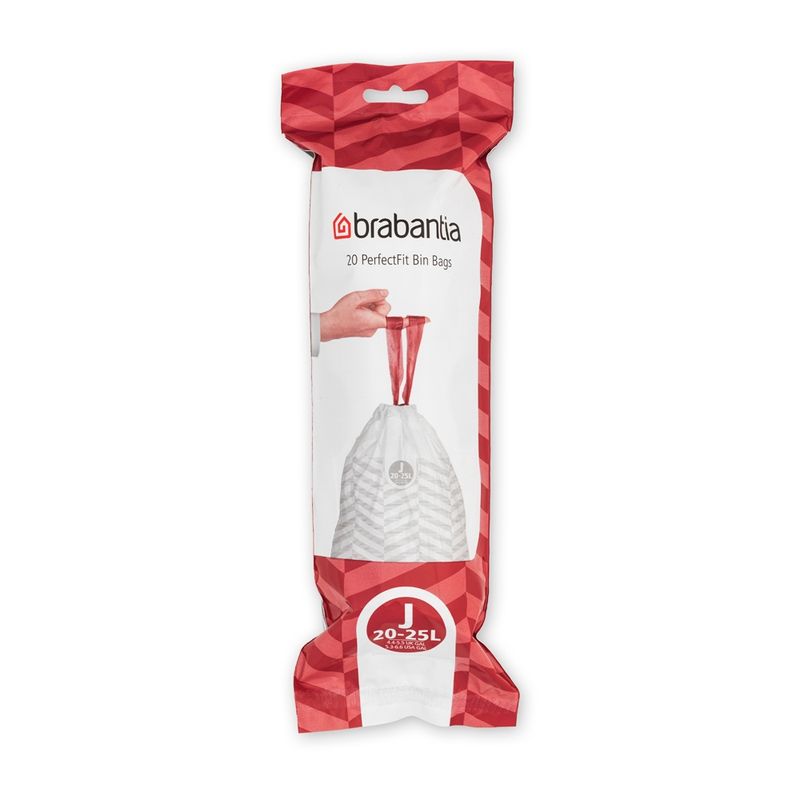 BRABANTIA - Bolsas de basura PerfectFit J 23 Lt BRABANTIA